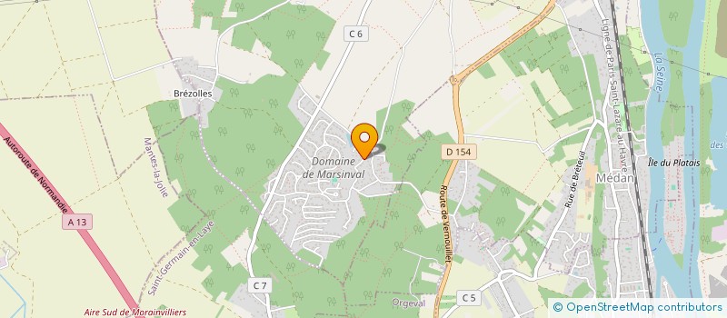 localisation de l'entreprise A2MICILE YVELINES NORD à VERNOUILLET