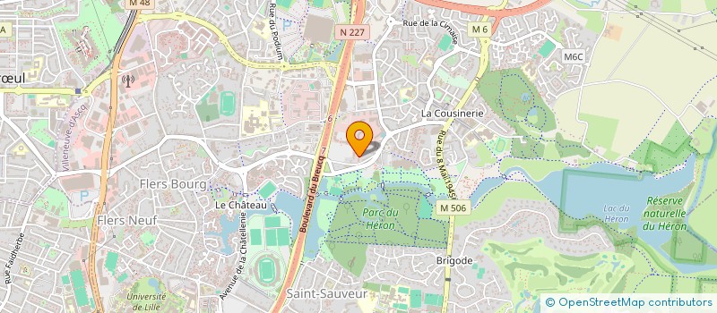 localisation de l'entreprise A2MO à VILLENEUVE-D'ASCQ