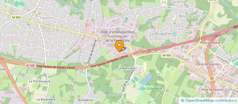 localisation de l'entreprise A2MO  SAINT-HERBLAIN