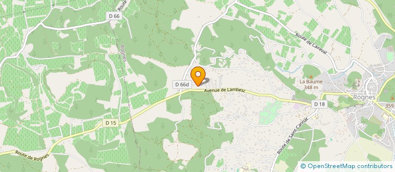 localisation de l'entreprise A2MO  ROGNES