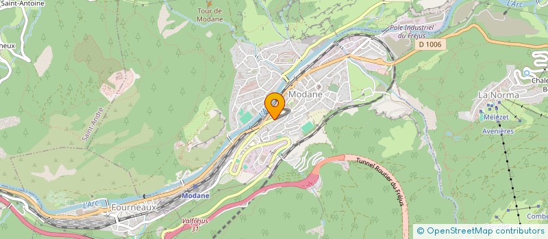 localisation de l'entreprise A2MO INVEST  MODANE