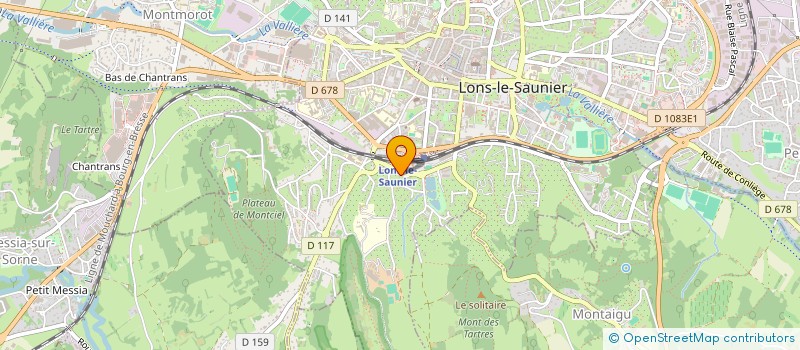 localisation de l'entreprise A2N QUADRIVIUM  LONS-LE-SAUNIER