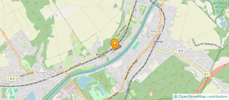 localisation de l'entreprise A2N SERVICES  BUTRY-SUR-OISE