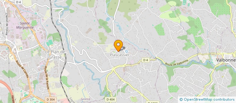 localisation de l'entreprise A2P à GRASSE