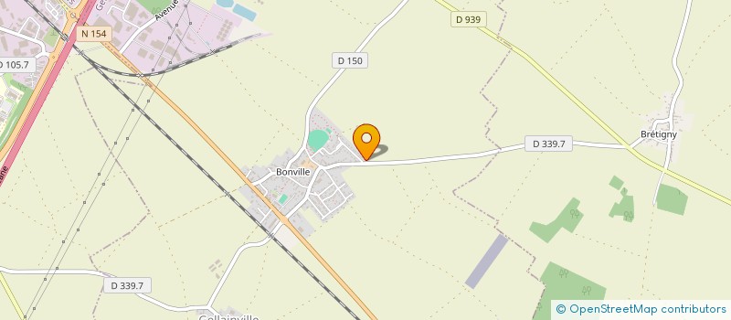 localisation de l'entreprise A2P à GELLAINVILLE