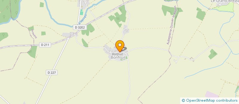 localisation de l'entreprise A2P à AUBEPIERRE-OZOUER-LE-REPOS