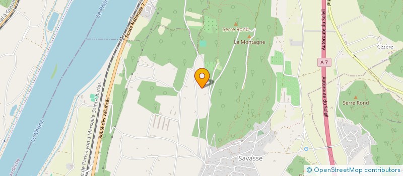 localisation de l'entreprise A2P  SAVASSE