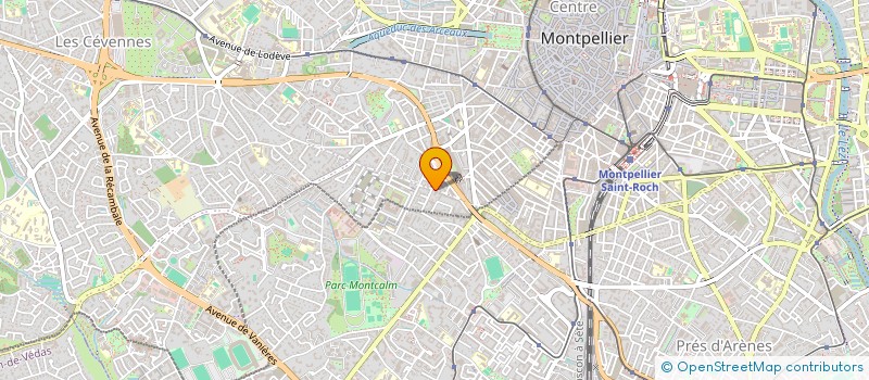localisation de l'entreprise A2P.CCR7 à MONTPELLIER