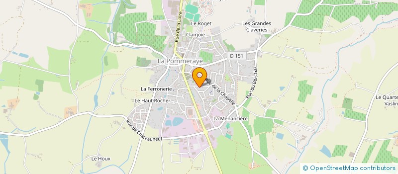 localisation de l'entreprise A2P DIAG  MAUGES-SUR-LOIRE
