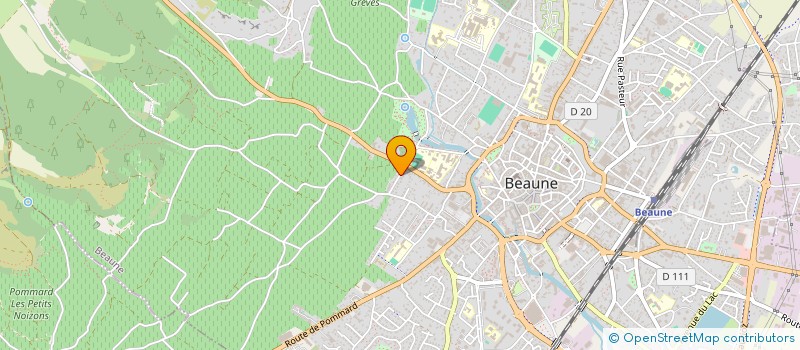 localisation de l'entreprise A2P  PROPRETE & PRESTATIONS ASSOCIEES à BEAUNE