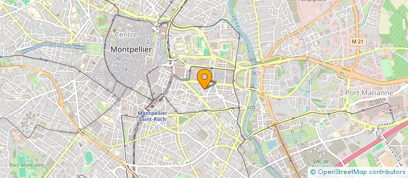 localisation de l'entreprise A2P PROPRETE SERVICES à MONTPELLIER