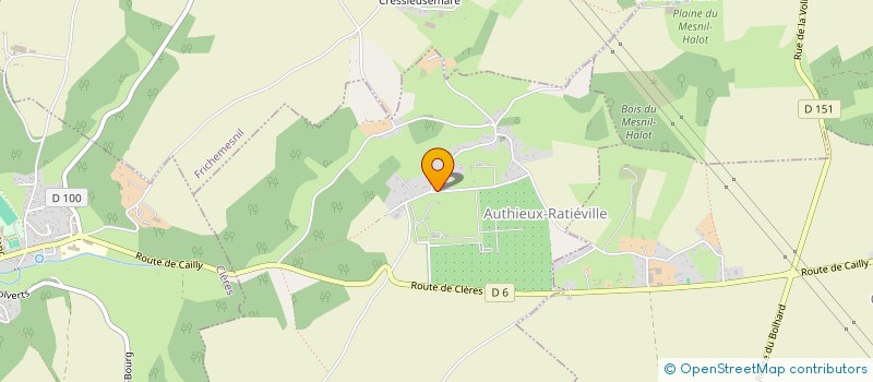 localisation de l'entreprise A2PAS  AUTHIEUX-RATIEVILLE