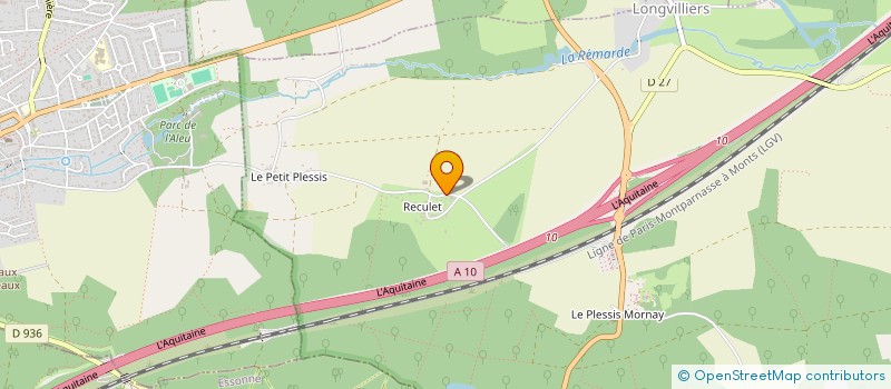 localisation de l'entreprise A2PJ INGENIERIE  LONGVILLIERS