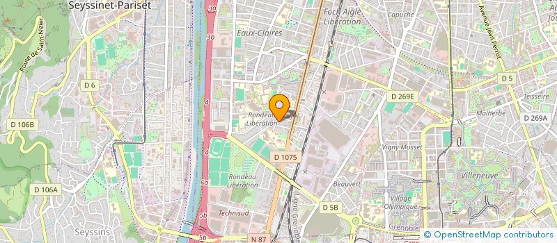 localisation de l'entreprise A2PM  GRENOBLE
