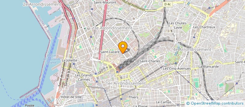 localisation de l'entreprise A2POURTOUS à MARSEILLE