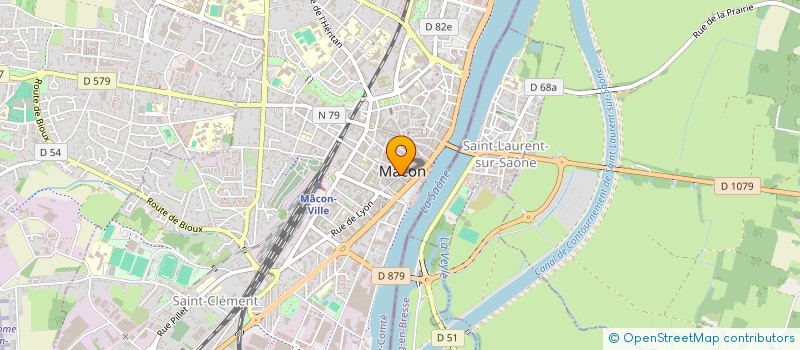 localisation de l'entreprise A2PVLM à MACON