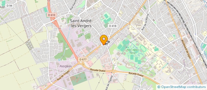 localisation de l'entreprise A2R  SAINT-ANDRE-LES-VERGERS