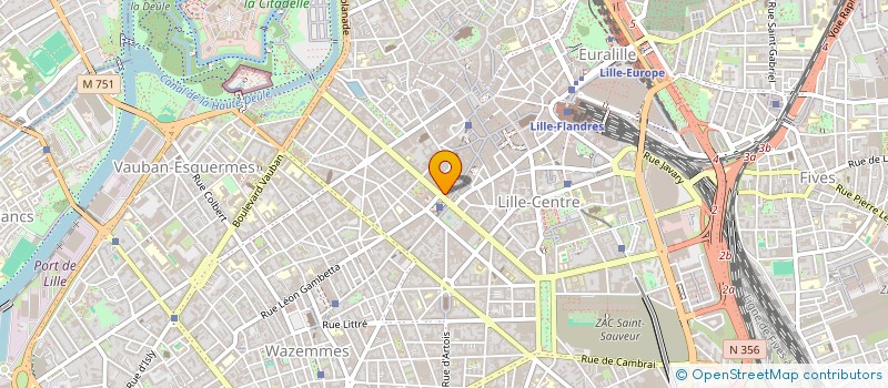 localisation de l'entreprise A2R à LILLE