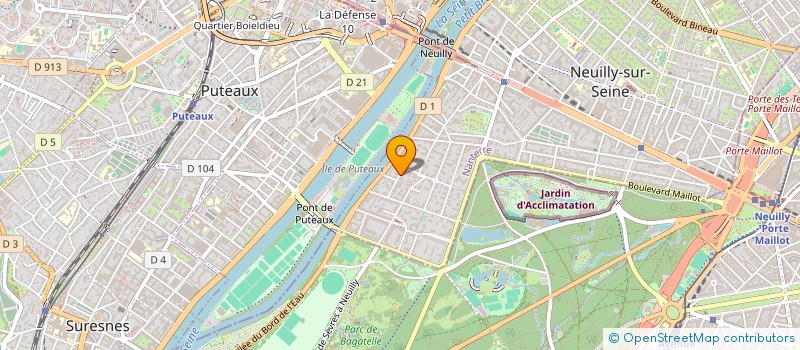 localisation de l'entreprise A2R HOLDING à NEUILLY-SUR-SEINE
