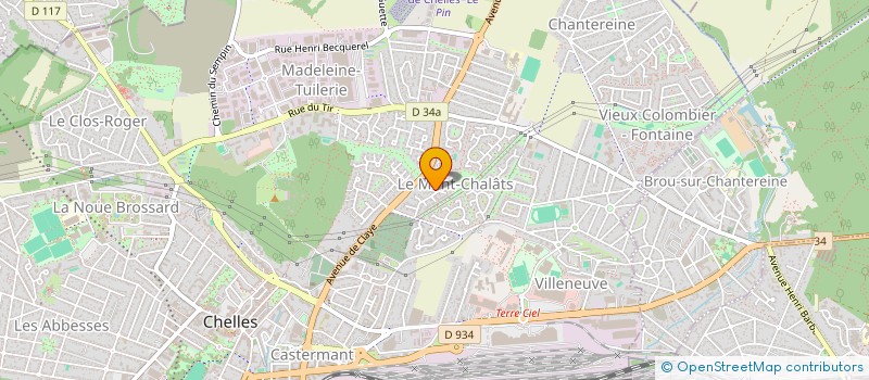localisation de l'entreprise A2R HOLDING à CHELLES