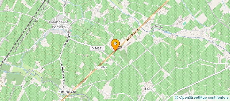 localisation de l'entreprise A2R INVEST  LALANDE-DE-POMEROL