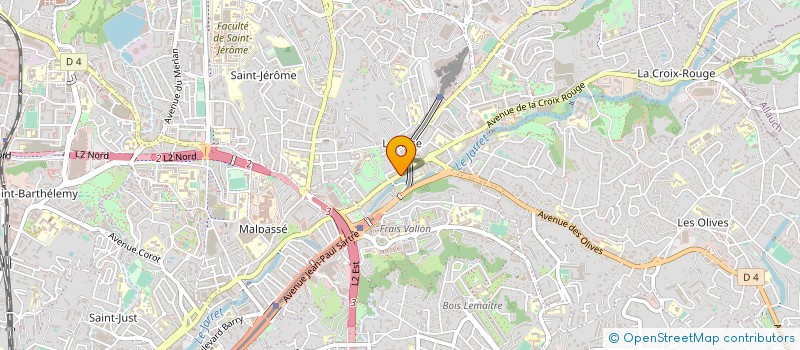 localisation de l'entreprise A2R PARE-BRISE à MARSEILLE