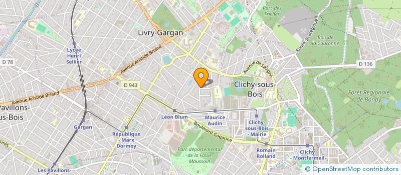 localisation de l'entreprise A2R PLOMBERIE à LIVRY-GARGAN
