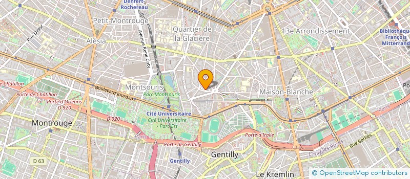 localisation de l'entreprise A2R PRODUCTION  PARIS