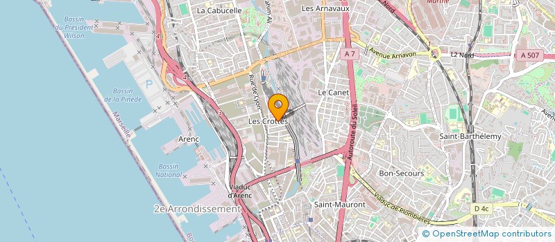 localisation de l'entreprise A2R RENOVATIONS à MARSEILLE