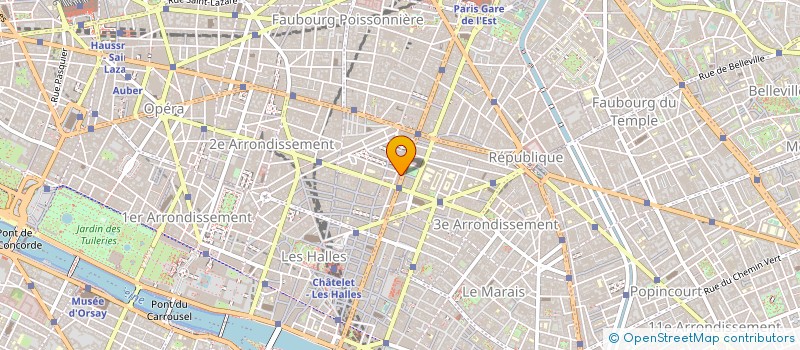 localisation de l'entreprise A2R SEBASTOPOL à PARIS