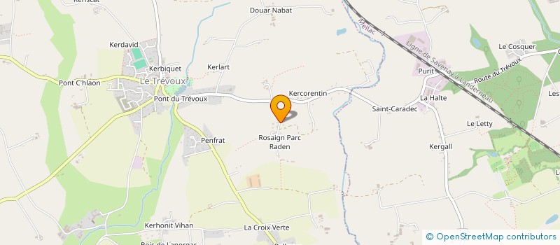 localisation de l'entreprise A2RC AGENCEMENT  LE TREVOUX