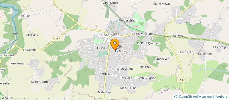 localisation de l'entreprise A2RIM à PLOUGOUMELEN