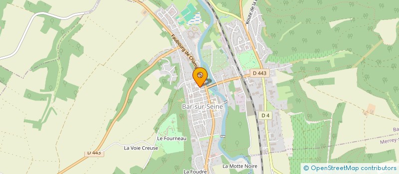 localisation de l'entreprise A2RJ INVEST à BAR-SUR-SEINE