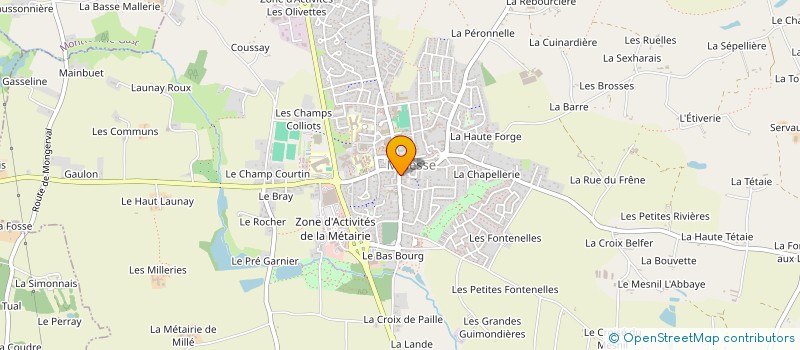 localisation de l'entreprise A2RM  MELESSE