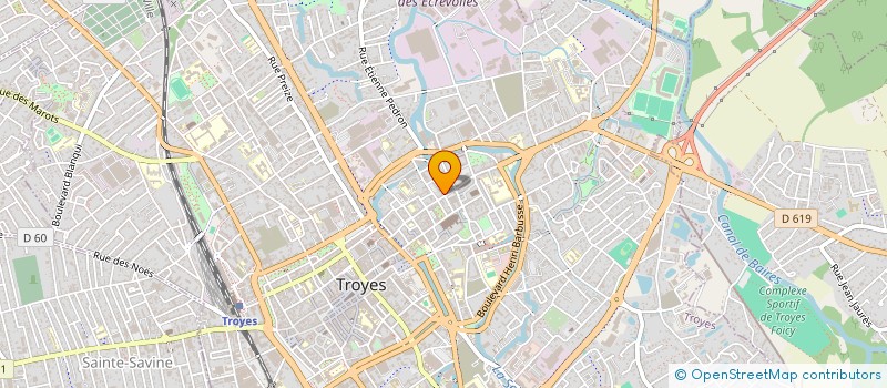 localisation de l'entreprise A2S à TROYES
