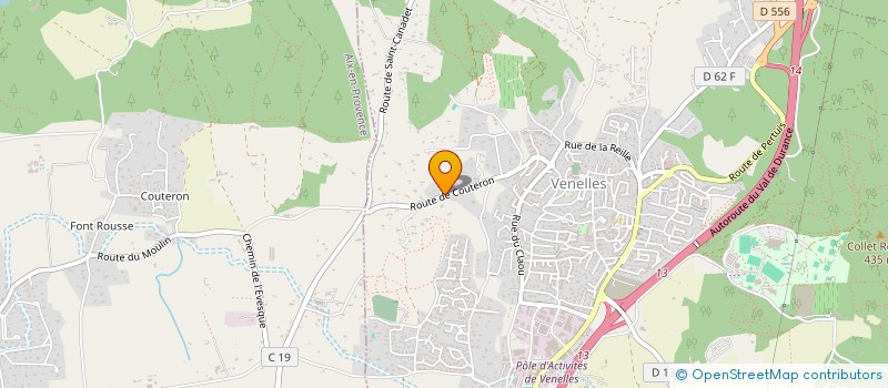 localisation de l'entreprise A2S  VENELLES