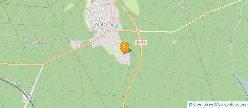 localisation de l'entreprise A2S  PONTCARRE