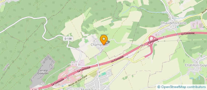 localisation de l'entreprise A2S ASSAINISSEMENT  THISE