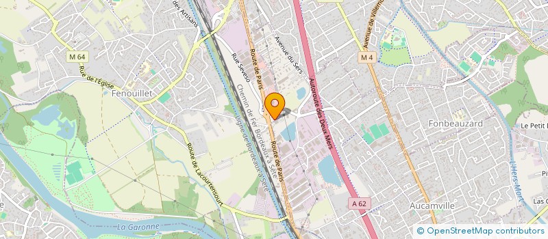 localisation de l'entreprise A2S AUTOMOBILES  CORNEBARRIEU