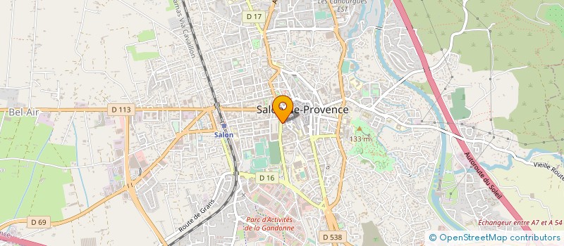 localisation de l'entreprise A2S DISTRI à SALON-DE-PROVENCE