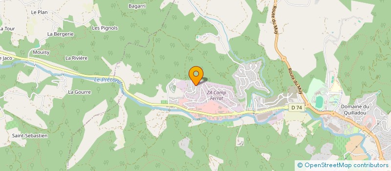 localisation de l'entreprise A2S HOME SERVICES à SAINTE-MAXIME