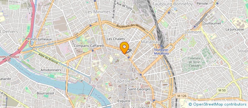 localisation de l'entreprise A2S PEINTURE à TOULOUSE