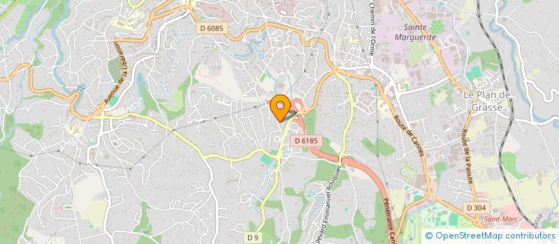 localisation de l'entreprise A2S SUDTERROIR à GRASSE