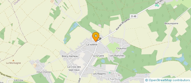 localisation de l'entreprise A2S TAXI  CHARBUY