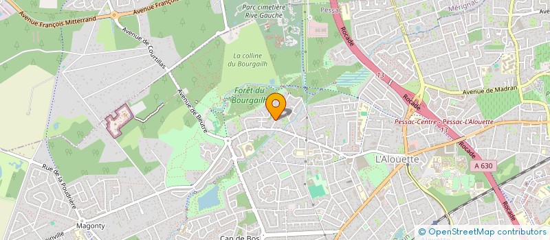 localisation de l'entreprise A2SENS CONSEILS à PESSAC