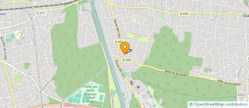 localisation de l'entreprise A2SL  GUJAN-MESTRAS