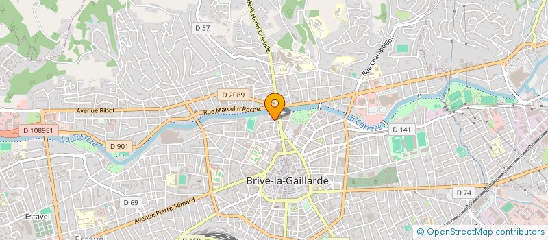 localisation de l'entreprise A2SL  BRIVE-LA-GAILLARDE