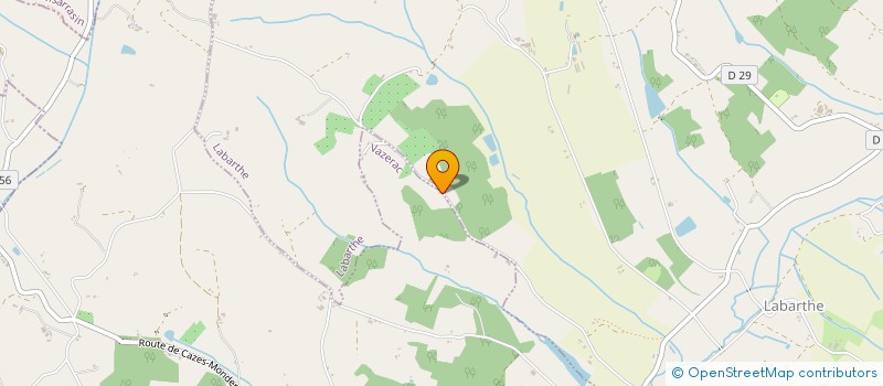 localisation de l'entreprise A2SP  VAZERAC