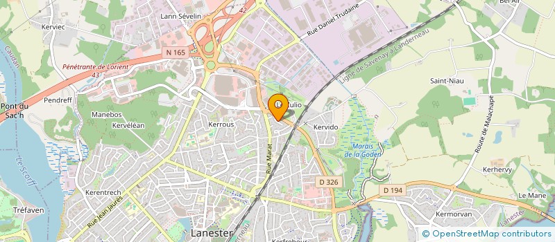 localisation de l'entreprise A2SPASY  LANESTER