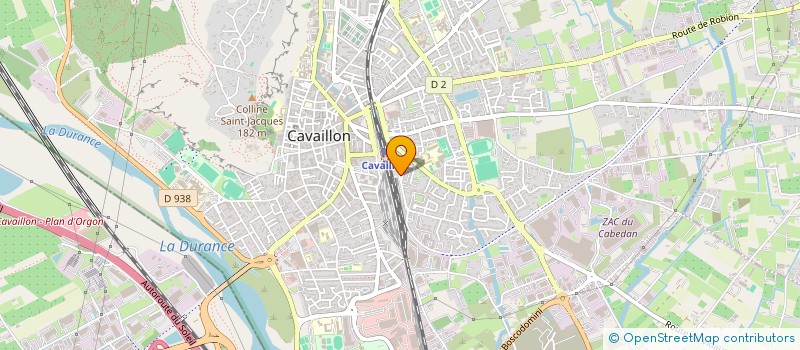 localisation de l'entreprise A2T IDEE CARRELAGE  CAVAILLON